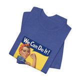 POP Culture Classics We Can Do It Color Unisex Jersey Short Sleeve T-Shirt - POPvault