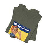 POP Culture Classics We Can Do It Color Unisex Jersey Short Sleeve T-Shirt - POPvault
