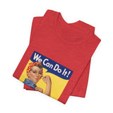 POP Culture Classics We Can Do It Color Unisex Jersey Short Sleeve T-Shirt - POPvault