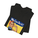 POP Culture Classics We Can Do It Color Unisex Jersey Short Sleeve T-Shirt - POPvault