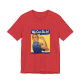POP Culture Classics We Can Do It Color Unisex Jersey Short Sleeve T-Shirt - POPvault