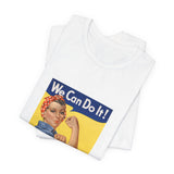 POP Culture Classics We Can Do It Color Unisex Jersey Short Sleeve T-Shirt - POPvault