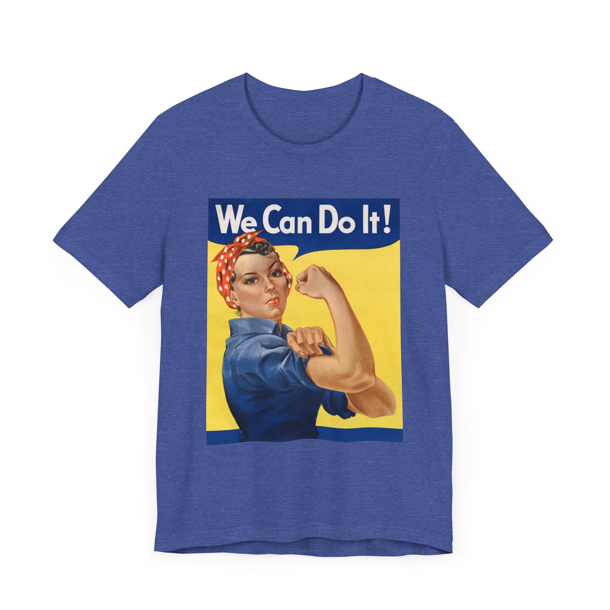 POP Culture Classics We Can Do It Color Unisex Jersey Short Sleeve T-Shirt - POPvault