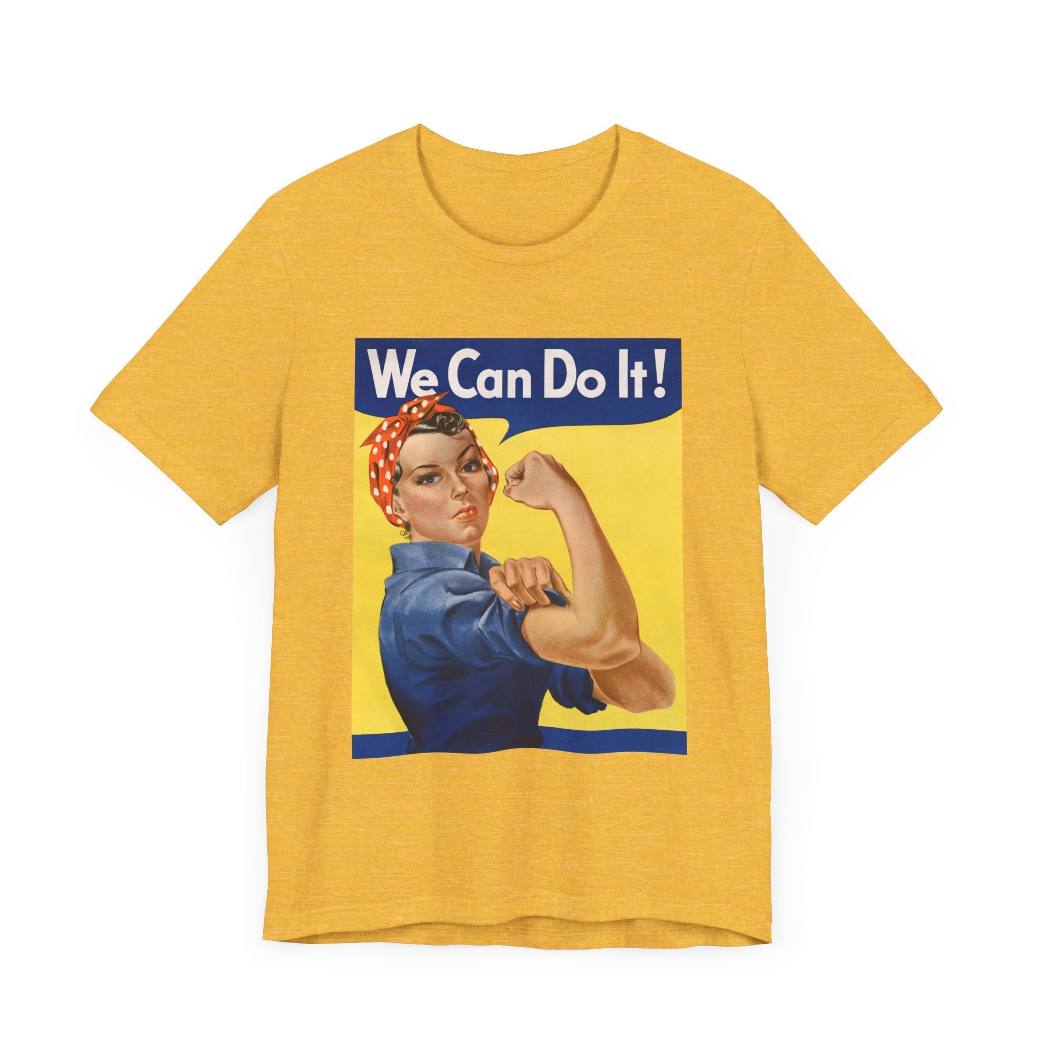 POP Culture Classics We Can Do It Color Unisex Jersey Short Sleeve T-Shirt - POPvault