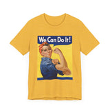 POP Culture Classics We Can Do It Color Unisex Jersey Short Sleeve T-Shirt - POPvault