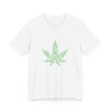 POP Culture Classics Weed Words Unisex Jersey Short Sleeve T-Shirt - POPvault