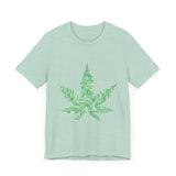 POP Culture Classics Weed Words Unisex Jersey Short Sleeve T-Shirt - POPvault