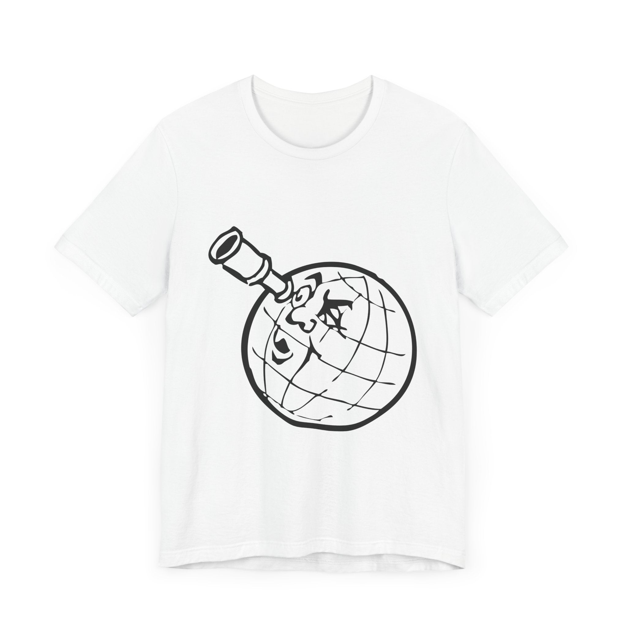 POP Culture Classics World View Unisex Jersey Short Sleeve T-Shirt - POPvault