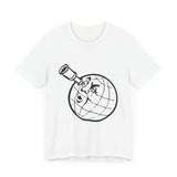 POP Culture Classics World View Unisex Jersey Short Sleeve T-Shirt - POPvault