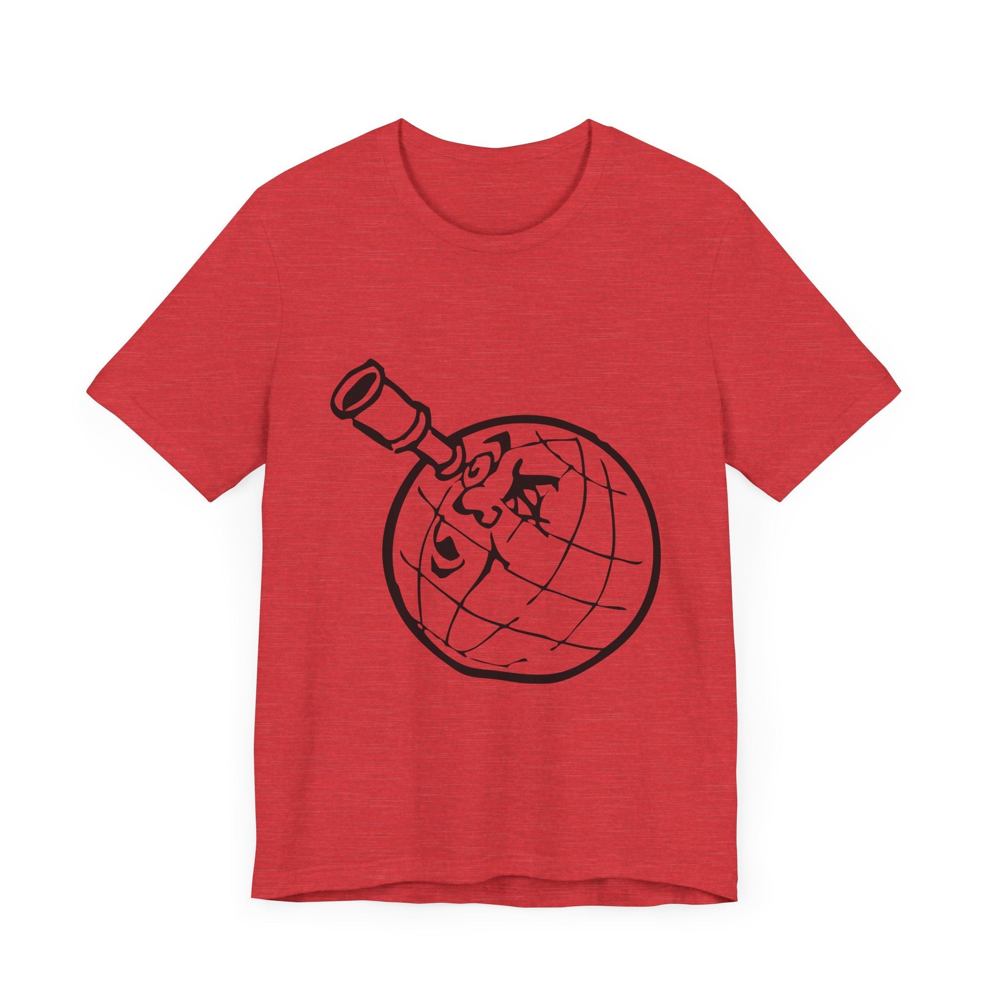 POP Culture Classics World View Unisex Jersey Short Sleeve T-Shirt - POPvault