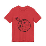 POP Culture Classics World View Unisex Jersey Short Sleeve T-Shirt - POPvault