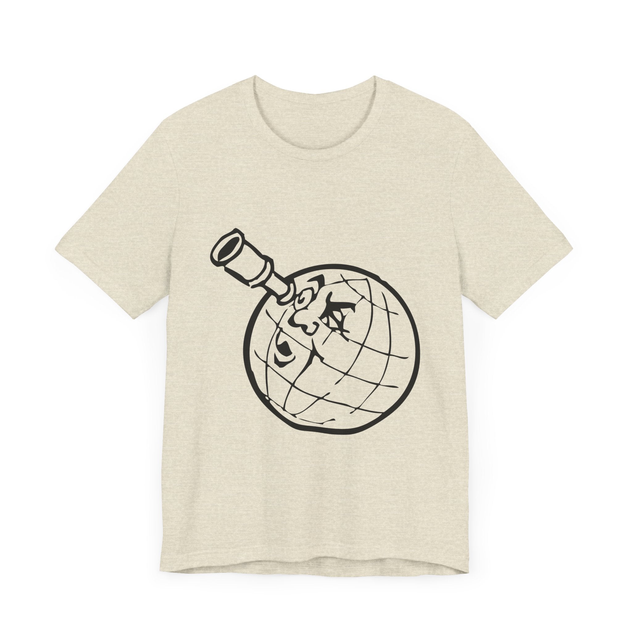 POP Culture Classics World View Unisex Jersey Short Sleeve T-Shirt - POPvault