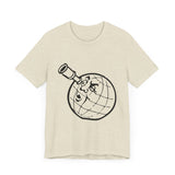 POP Culture Classics World View Unisex Jersey Short Sleeve T-Shirt - POPvault