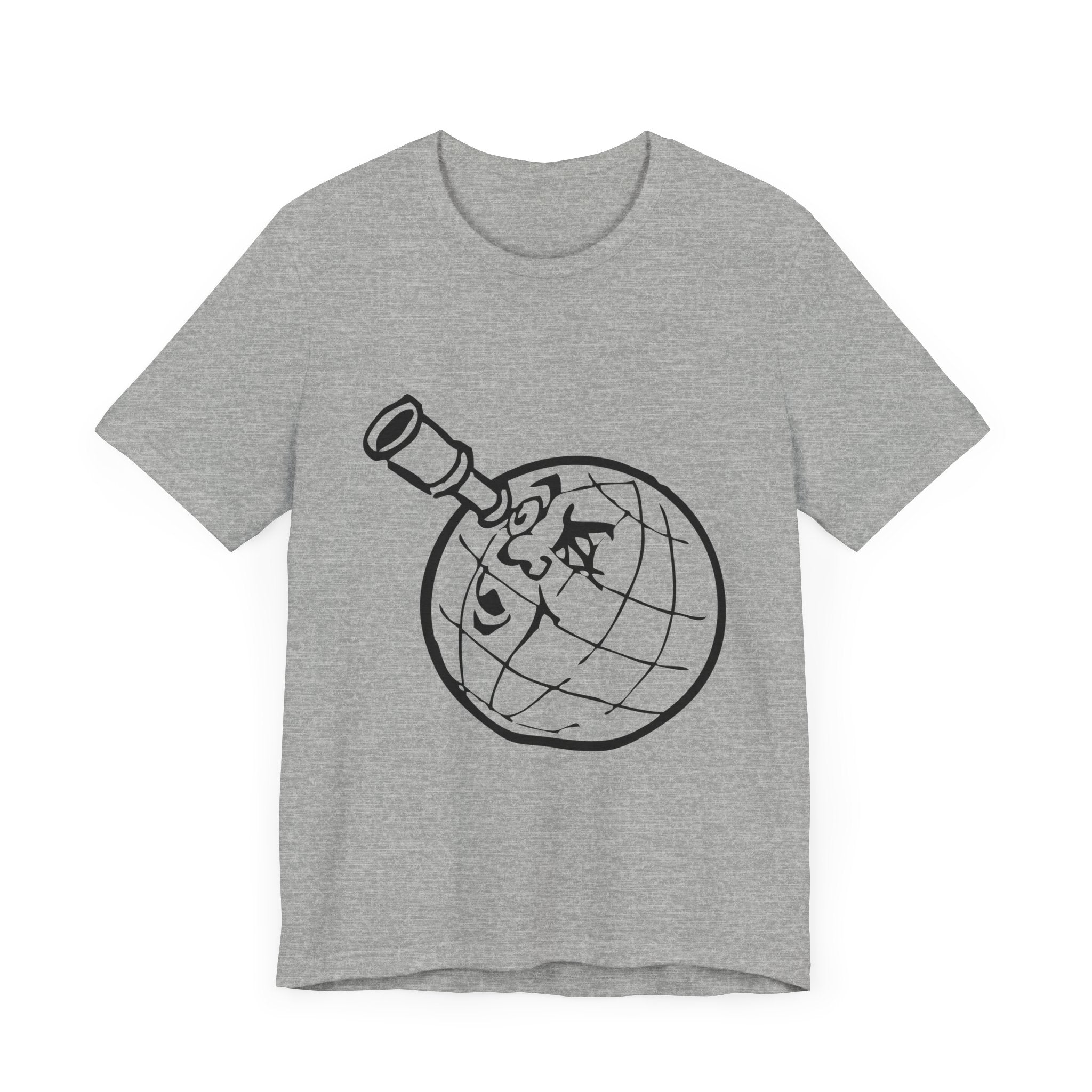 POP Culture Classics World View Unisex Jersey Short Sleeve T-Shirt - POPvault