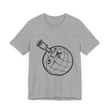 POP Culture Classics World View Unisex Jersey Short Sleeve T-Shirt - POPvault