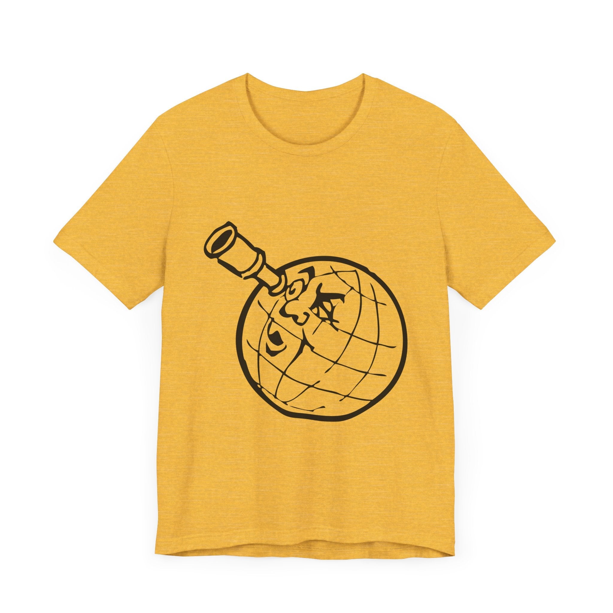 POP Culture Classics World View Unisex Jersey Short Sleeve T-Shirt - POPvault