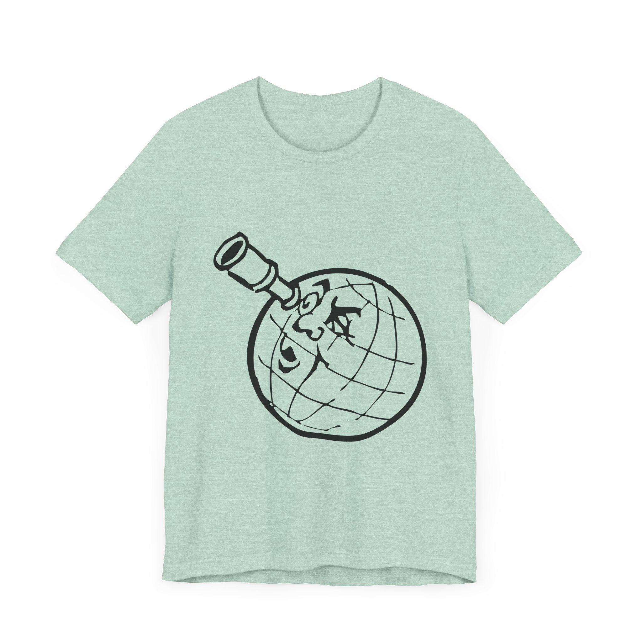 POP Culture Classics World View Unisex Jersey Short Sleeve T-Shirt - POPvault