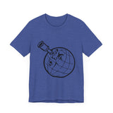 POP Culture Classics World View Unisex Jersey Short Sleeve T-Shirt - POPvault