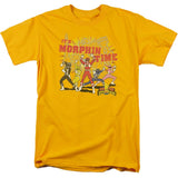 Power Rangers Morphin Time Mens T Shirt Gold Officially Licensed - POPvault