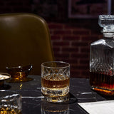 Premium Double Rocks Whiskey Glasses - Set of 6 Cocktail Glasses - 12oz - POPvault