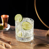 Premium Double Rocks Whiskey Glasses - Set of 6 Cocktail Glasses - 12oz - POPvault
