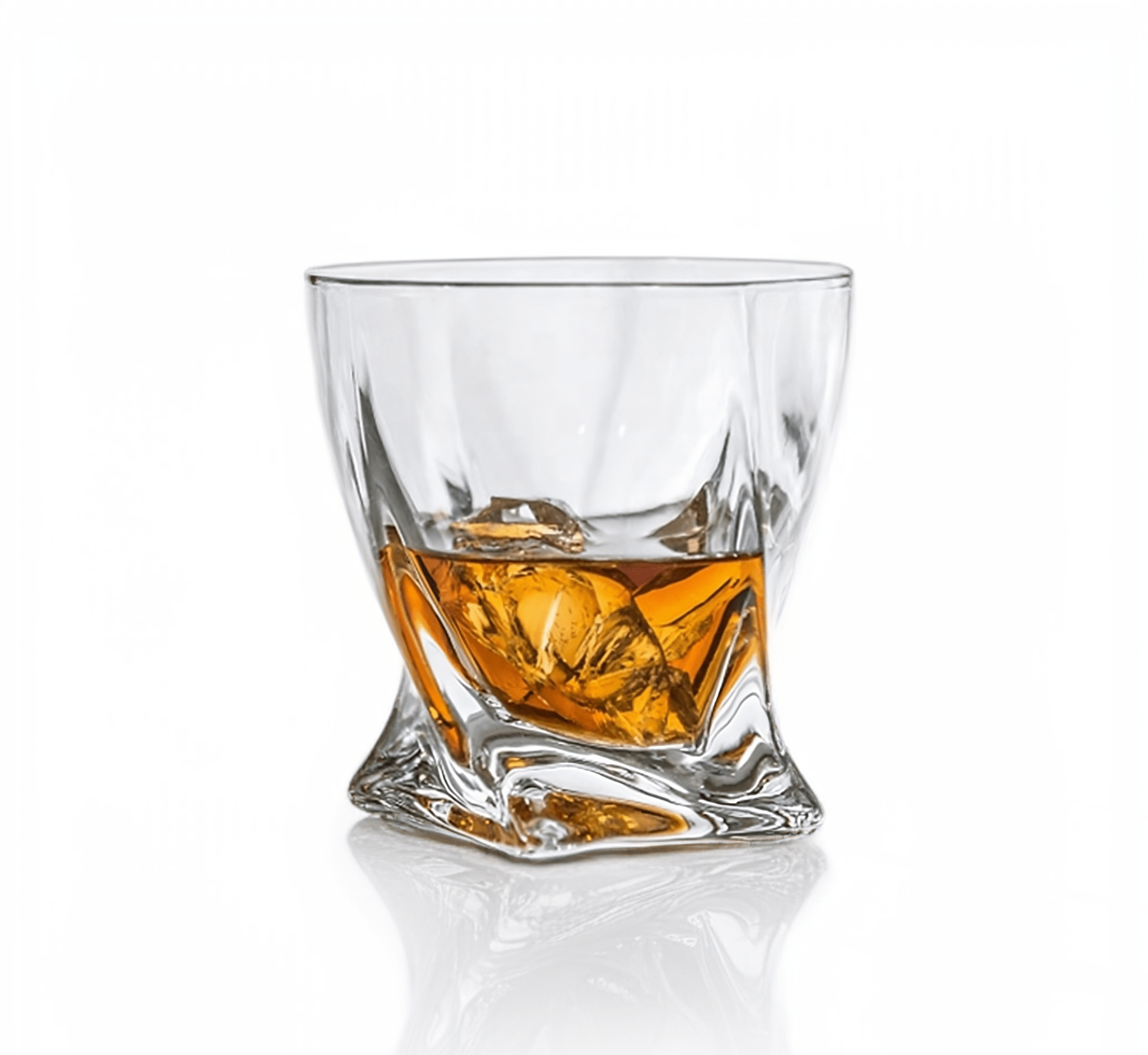 Premium Twisted Whiskey Glasses (10oz) - POPvault