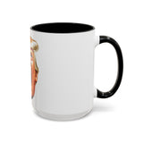 President Donald Trump Holla - Back Color Accent Coffee Mug (11, 15oz) - POPvault