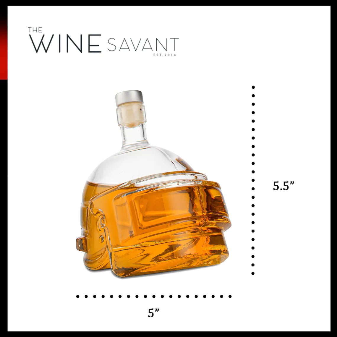PUBG Military Swat Team Helmet 750 ml Decanter - POPvault