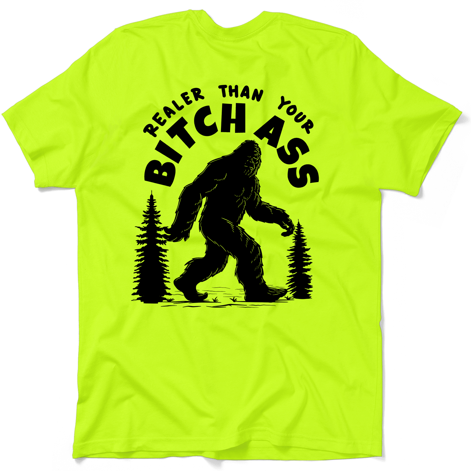 Realer Than You - Safety Yellow T-Shirt - POPvault