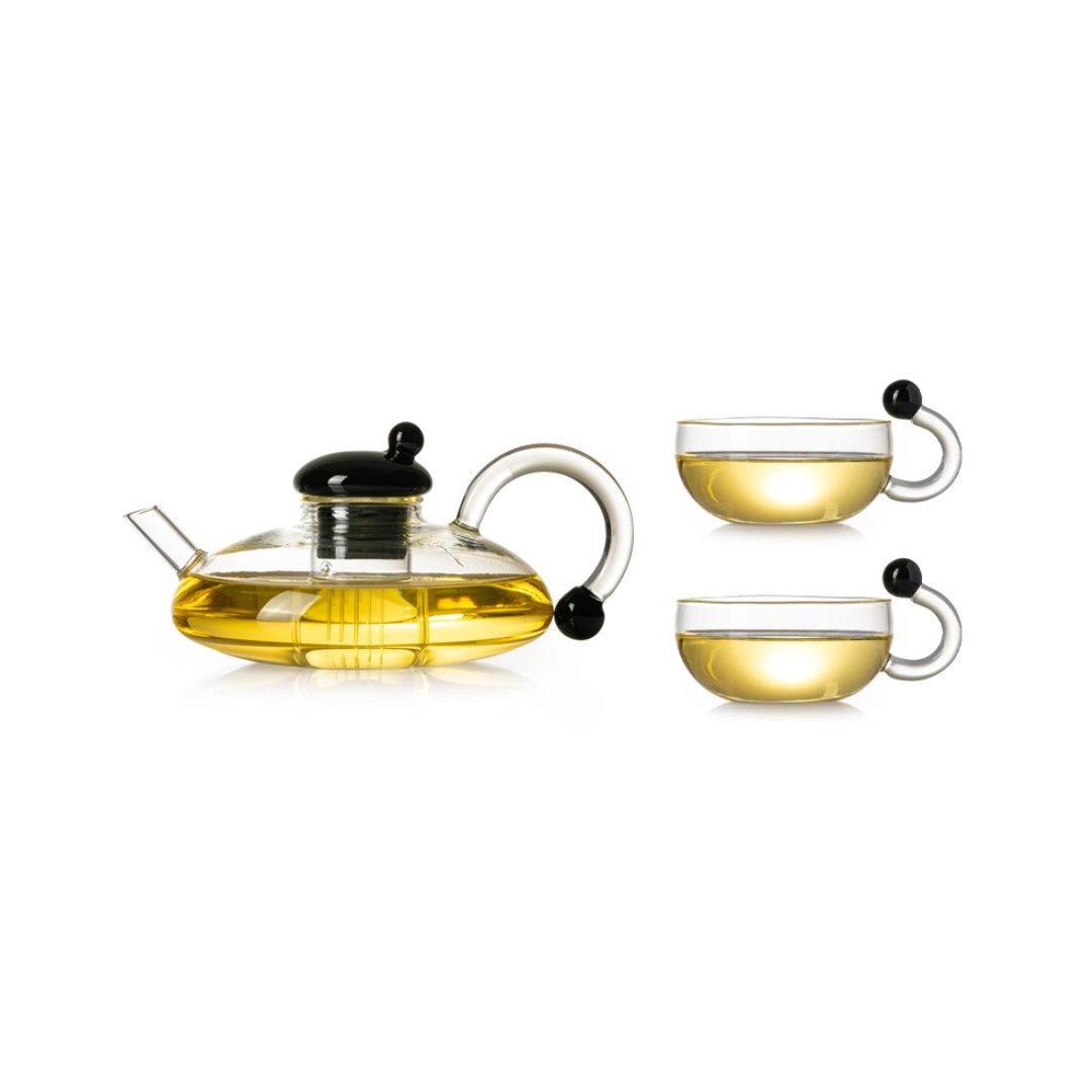 Retro Glass Tea Set of 3 or Single - POPvault