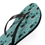 Retro Mid - Century Coolest Kitty Cats Flip - Flops - POPvault