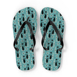 Retro Mid - Century Coolest Kitty Cats Flip - Flops - POPvault