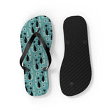 Retro Mid - Century Coolest Kitty Cats Flip - Flops - POPvault