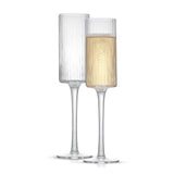 Ribbed Champagne Glass Set of 2 - POPvault