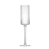 Ribbed Champagne Glass Set of 2 - POPvault