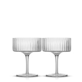 Ribbed Martini Coupe Glass Set of 2 - POPvault