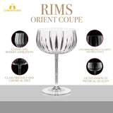 Rims Orient - Coupe Wine Glasses - (355 mL / 12 fl. oz.) - POPvault