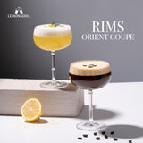 Rims Orient - Coupe Wine Glasses - (355 mL / 12 fl. oz.) - POPvault