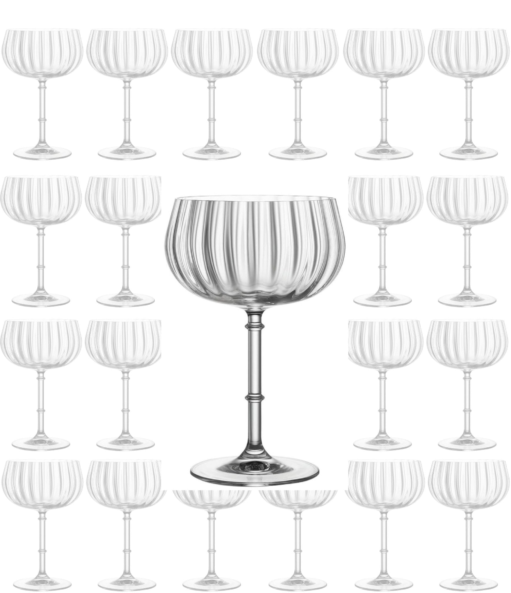 Rims Orient - Coupe Wine Glasses - (355 mL / 12 fl. oz.) - POPvault