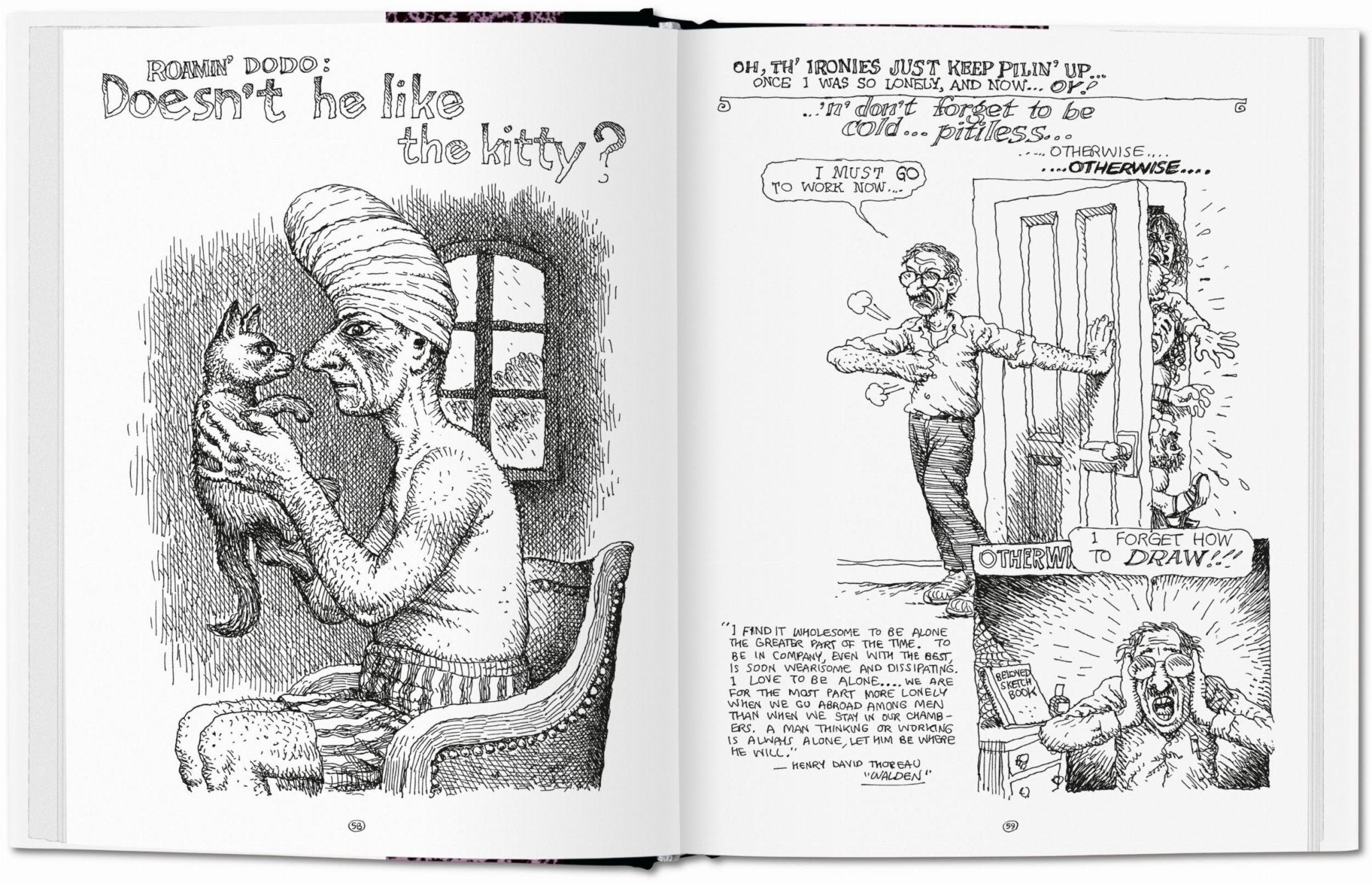 Robert Crumb. Sketchbook Vol. 5. 1989–1998 (English) - POPvault
