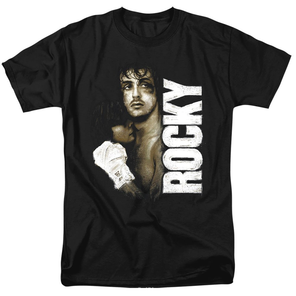 Rocky Painted Rocky Mens T Shirt Black Officially Licensed - POPvault