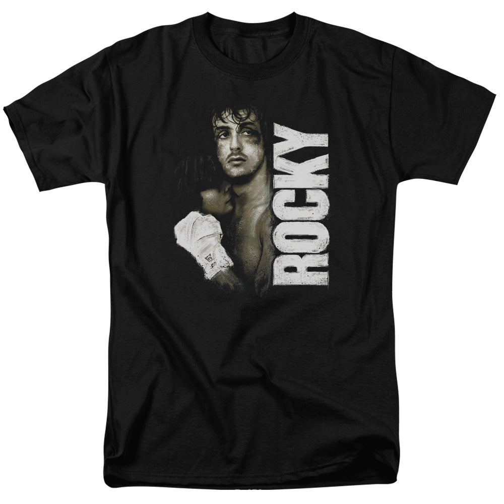 Rocky Painted Rocky Mens T Shirt Black Officially Licensed - POPvault