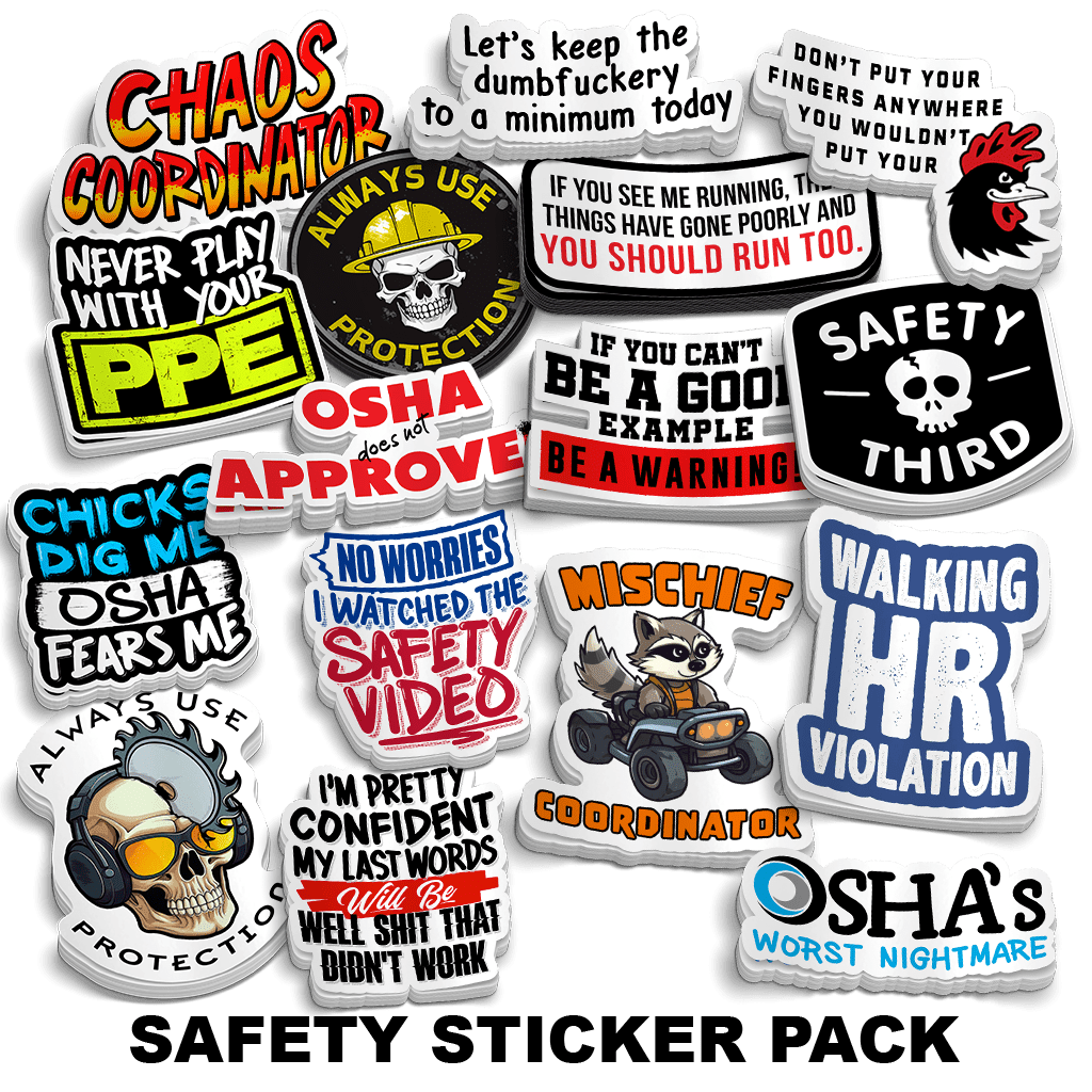 Safety Sticker Pack - POPvault