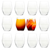 Sante Stemless Crystal Wine Glasses - 15oz - POPvault