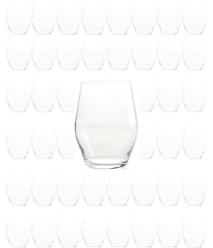 Sante Stemless Crystal Wine Glasses - 15oz - POPvault