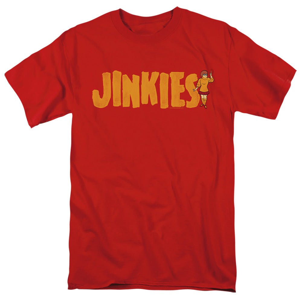 Scooby Doo Jinkies Mens T Shirt Red Officially Licensed - POPvault