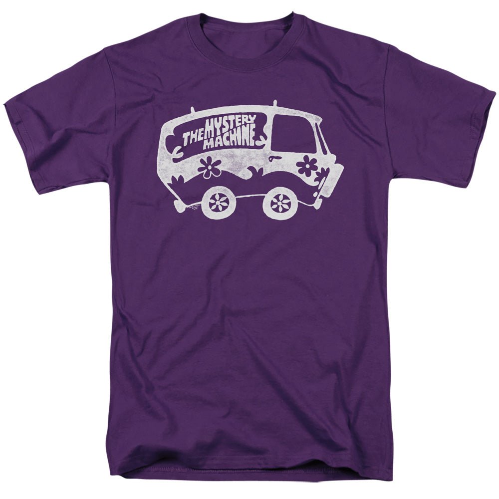 Scooby Doo Mysterious Shadow Mens T Shirt Purple Officially Licensed - POPvault