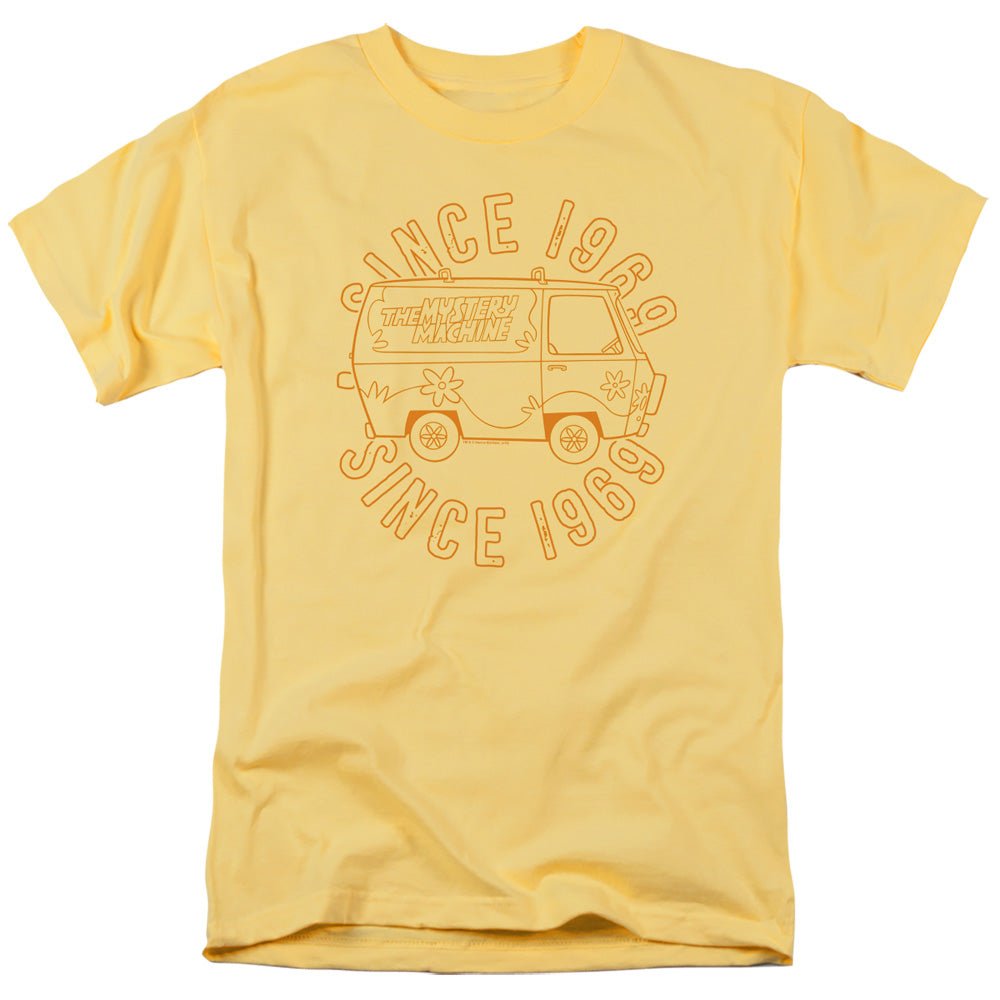 Scooby Doo Mystery Machine Mens T Shirt Banana Officially Licensed - POPvault
