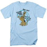 Scooby Doo Quoted Mens T Shirt Light Blue Officially Licensed - POPvault