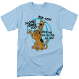 Scooby Doo Quoted Mens T Shirt Light Blue Officially Licensed - POPvault